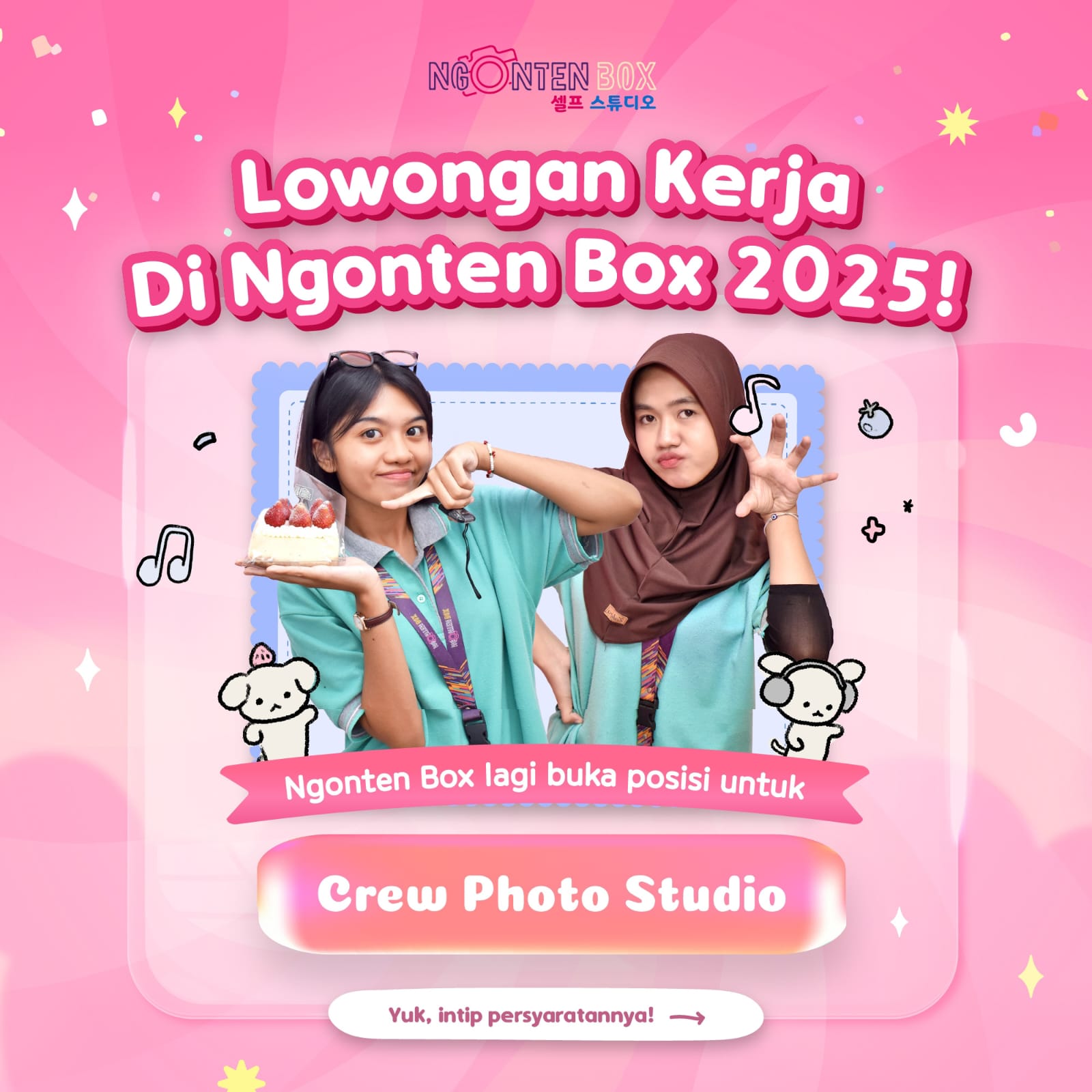 Crew Photo Studio - Ngonten Box - Info Loker Malang